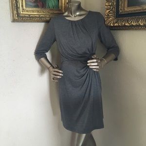 Gray fitted dress 👗